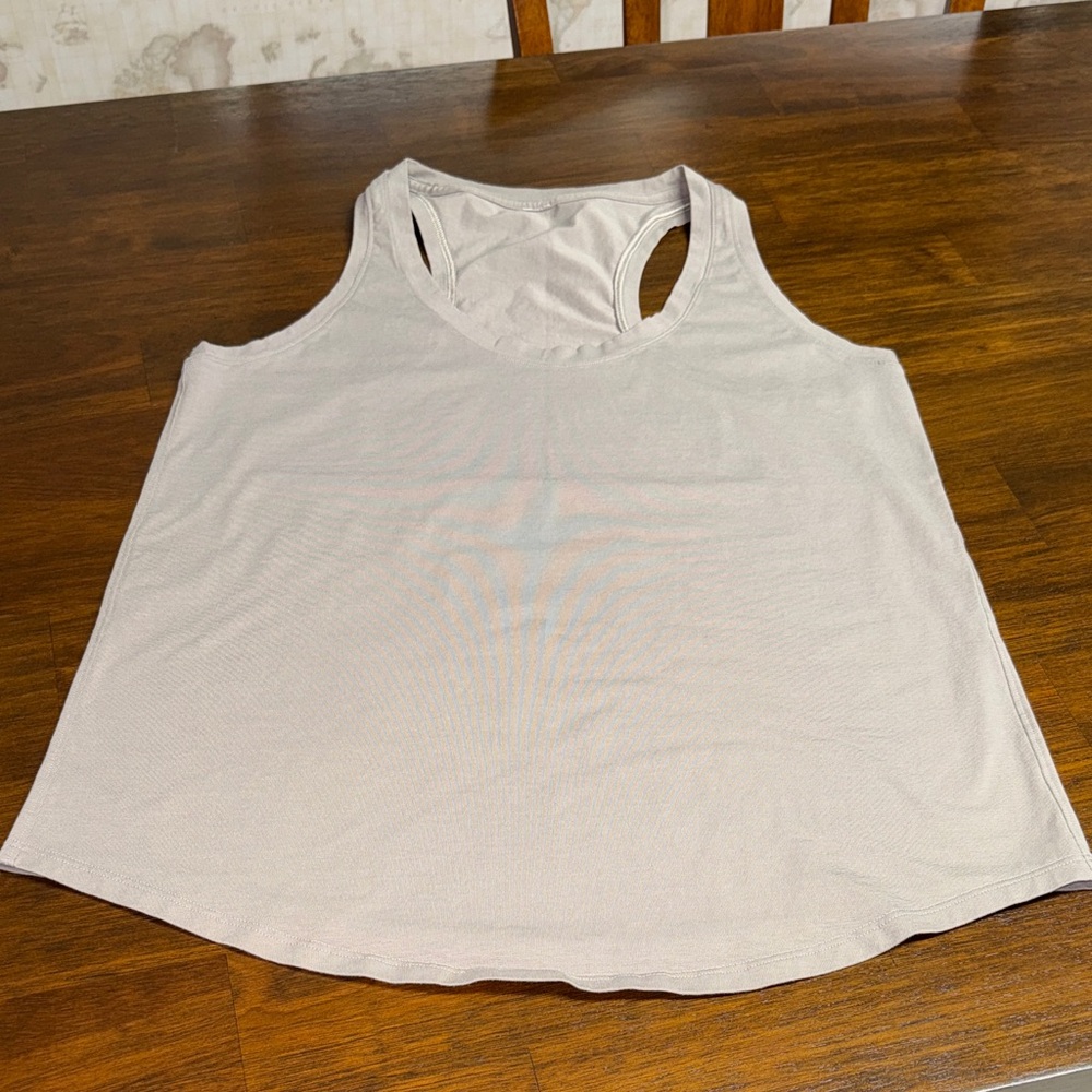 Lululemon Love Tank Top Warm Ash Grey Size 10